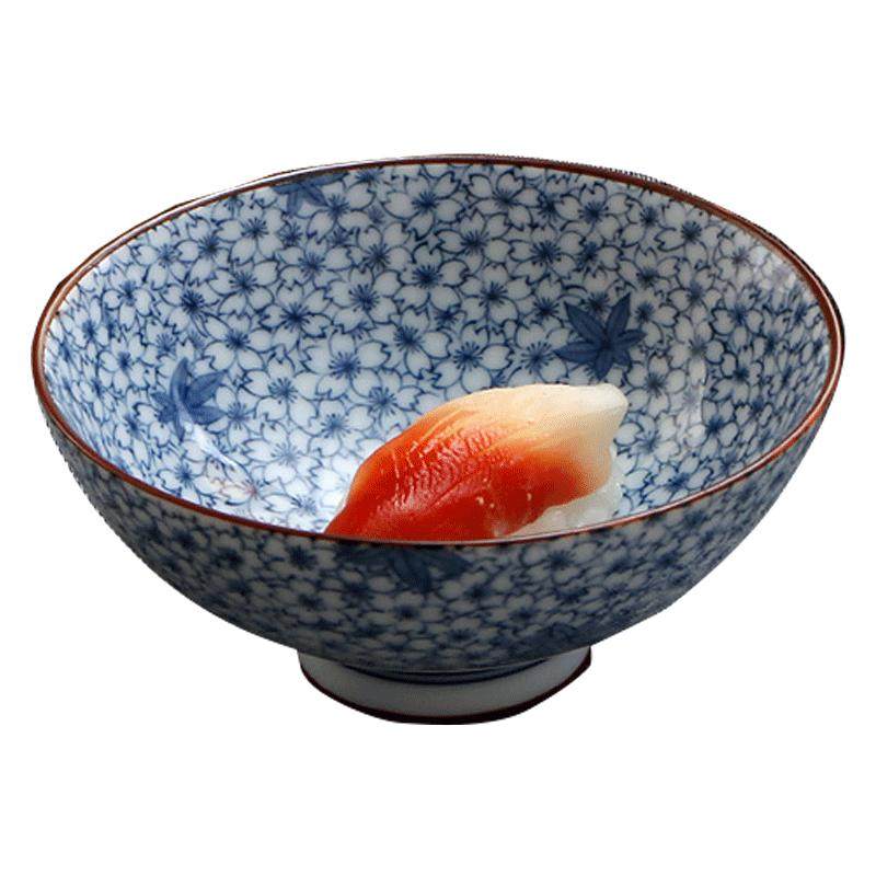 美浓烧日本进口碗 家用釉下彩安全陶瓷碗具 新款日式面碗餐具礼盒