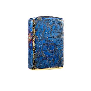 ZIPPO官方旗舰店正品之宝唐草熏金限量煤油打火机送客户新年礼物