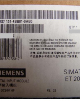 议价6ES7131-4BB01-0AB0 ET200S电子模块 6ES7 131-4BBO1-OABO
