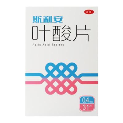 【创盈】叶酸片0.4mg*31片/盒