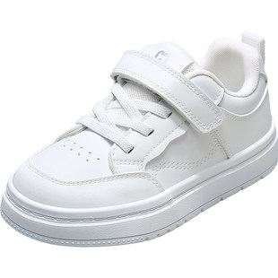 牧童儿童板鞋春秋男童休闲鞋青少年校园运动小白鞋中大童女童鞋子