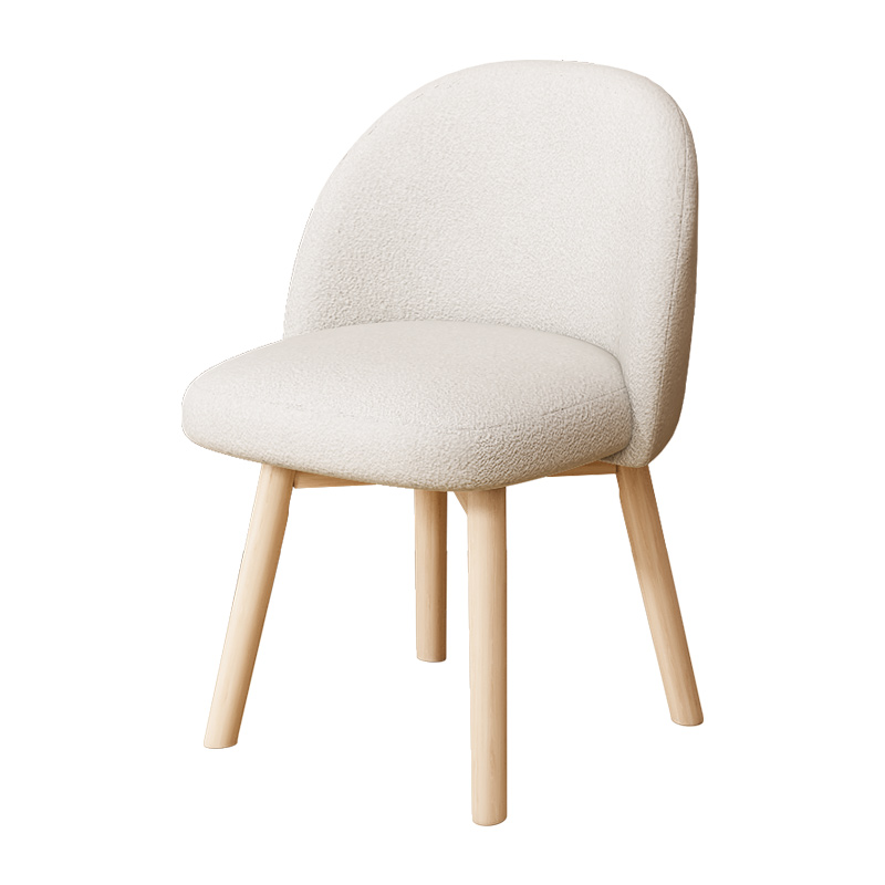 梳妆台奶油风凳子旋转靠背化妆椅