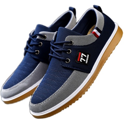 软底透气韩版帆布低帮