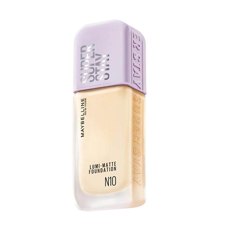 美宝莲轻亲持妆粉底液清透轻薄遮瑕控油持久不脱妆自然女官方正品