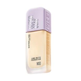 美宝莲轻亲持妆粉底液清透轻薄遮瑕控油持久不脱妆自然女官方正品