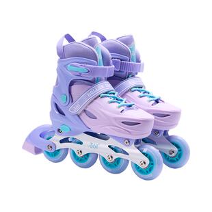 361儿童轮滑鞋女童溜冰鞋宝宝滑冰鞋男女生旱冰鞋专业初学者滑轮
