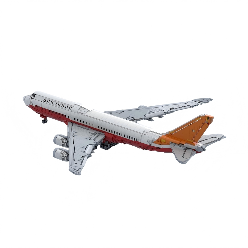 波音747-8I客机飞机模型