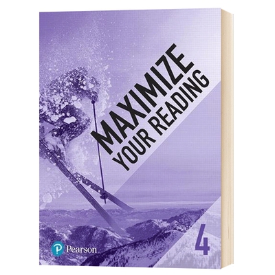 优化你的英语阅读水平4 英文原版教材 Maximize Your Reading 4 培生英语阅读技巧指导书 英文版词汇手册 进口原版书籍