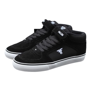 fallen专业滑板鞋男女中帮翻毛皮运动休闲舒适BMX板鞋DC耐磨防滑