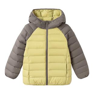 巴拉巴拉儿童轻薄羽绒服男童女童三防外套中大童冬装2026新款童装