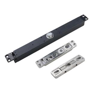 固特暗藏木门液压天地旋转轴自动回位双向开启合页铰链中轴门五金