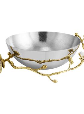 Michael Aram美国手工制作白金花家居小碗点心盘托盘收纳盘子礼盒