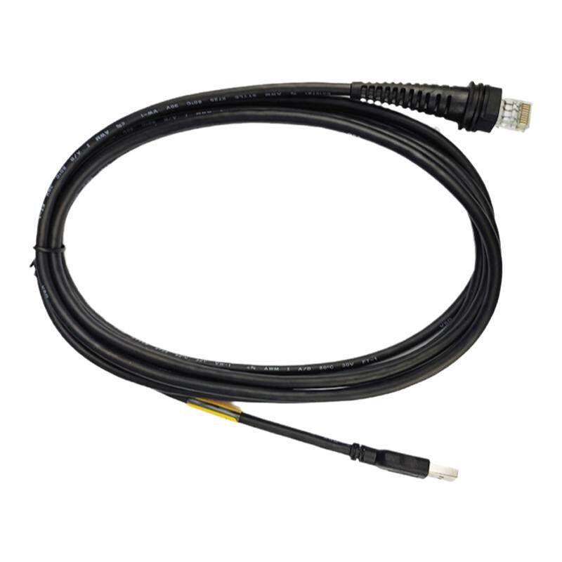 Honeywell霍尼韦尔1900系列扫描枪数据线1200/1250/1300G/1450G/1400条码枪原装正品3米