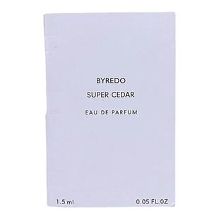 Super Cedar法国原装中样Q版男士女士北国之春超级雪松香水小样