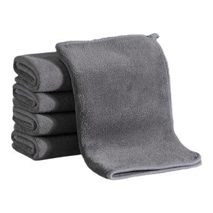 奶茶店专用抹布毛巾吸水不易掉毛餐饮厅咖啡店吧台多功能清洁毛巾