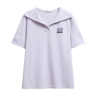 艾蓓怡时尚百搭短袖T恤