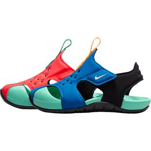 Nike/耐克正品Sunray Protect 2 BT 婴童魔术贴凉鞋 DM0973-641