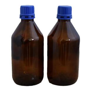500ml棕色小口试剂玻璃空瓶250ml波士顿茶色样品分装空瓶盐水空瓶