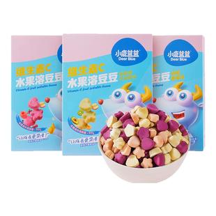 小鹿蓝蓝维生素C水果溶豆豆宝宝零食(送6个月婴幼儿无添加辅食谱)