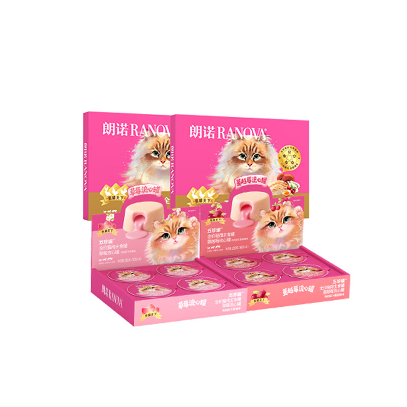 【交个朋友】朗诺猫粮主食罐头组合套餐