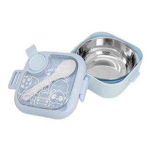 marcus马库狮儿童餐具套装宝宝吃饭外出辅食碗