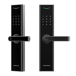 德施曼指纹锁智能门锁家用防盗门电子锁密码锁智能锁小嘀V7 Plus