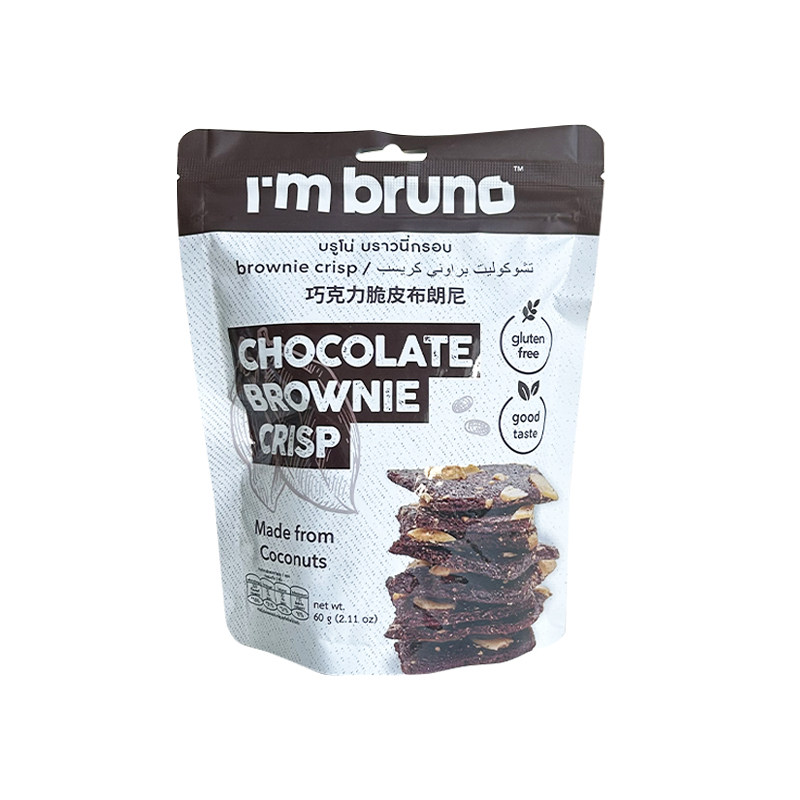 泰国进口bruno布朗尼脆片饼干