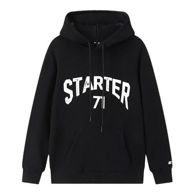 STARTER卫衣秋季新款男款复古宽松休闲运动百搭女款连帽卫衣上衣