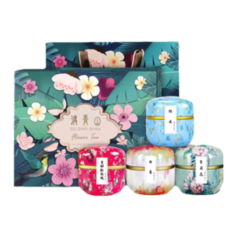 茶糕多种口味配花茶花果茶饮用花组合型花茶