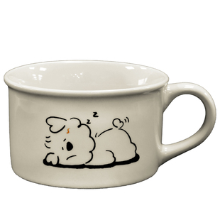 【24小时内发货】dadoodle 原创I'm good睡觉小狗陶瓷杯新年礼物