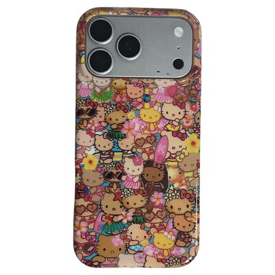 羊咩咩MM可爱卡通韩系夏日kitty手机壳适用iPhone17ProMax女苹果16Pro创意ins软13/14甜美15保护套