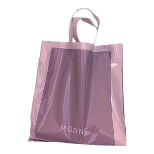 手提塑料袋服装店袋子订制加印logo打包袋礼品袋竖版包装袋购物袋