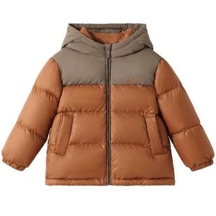 贝肽斯[三防]儿童羽绒服男童女童2025冬季加厚保暖防风面包服抗寒