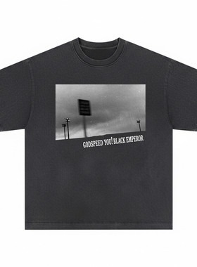 Godspeed You! Black Emperor 短袖T恤神佑黑帝后摇滚乐队男女Tee