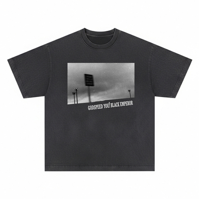 Godspeed You! Black Emperor 短袖T恤神佑黑帝后摇滚乐队男女Tee