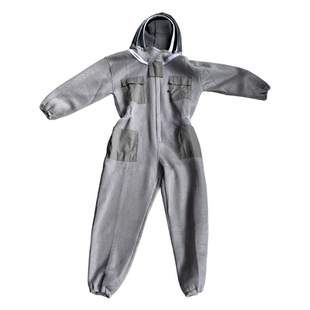 3D空气棉透气网面连体防蜂服取蜜养蜂蜂衣防蛰蜜蜂衣服全套神器