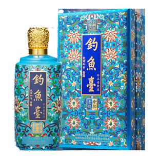 【官方直营】钓鱼台珐琅彩珍品一号500ml*1瓶53度酱香型白酒