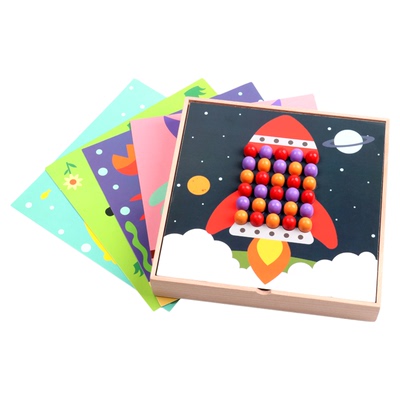蘑菇钉益智玩具创意拼图
