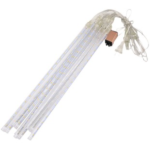 流星雨太阳能灯带树枝树干装饰树灯户外网红亮化树上流水挂灯彩灯