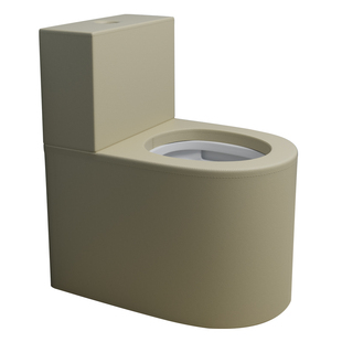 留置室防撞软包马桶落地陶瓷坐便器谈话室大便器虹吸式座便器防臭