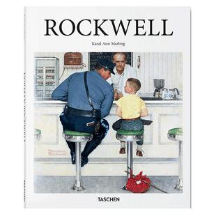 【现货】TASCHEN ROCKWELL  Norman Rockwell [基础艺术]洛克威尔 20世纪美国画家插画艺术书籍进口原版图书