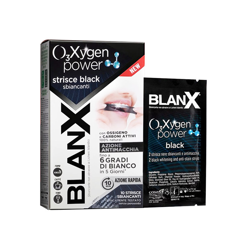 意大利Blanx焕白牙贴小黑贴亮白