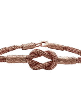 土耳其幸运纯银编织玫