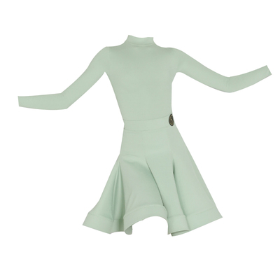 皇朝拉丁舞比赛服女童新型云朵棉