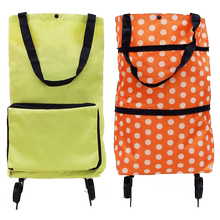 便携折叠拖轮包环保大容量购物袋