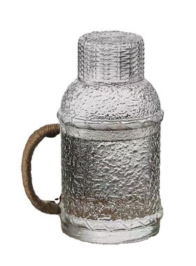 高硼硅耐高温麻绳壶冷水壶泡茶