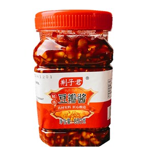 蚕豆豆瓣酱大颗粒湖北荆州监利特产香辣农家风味瓶装辣椒豆瓣调味