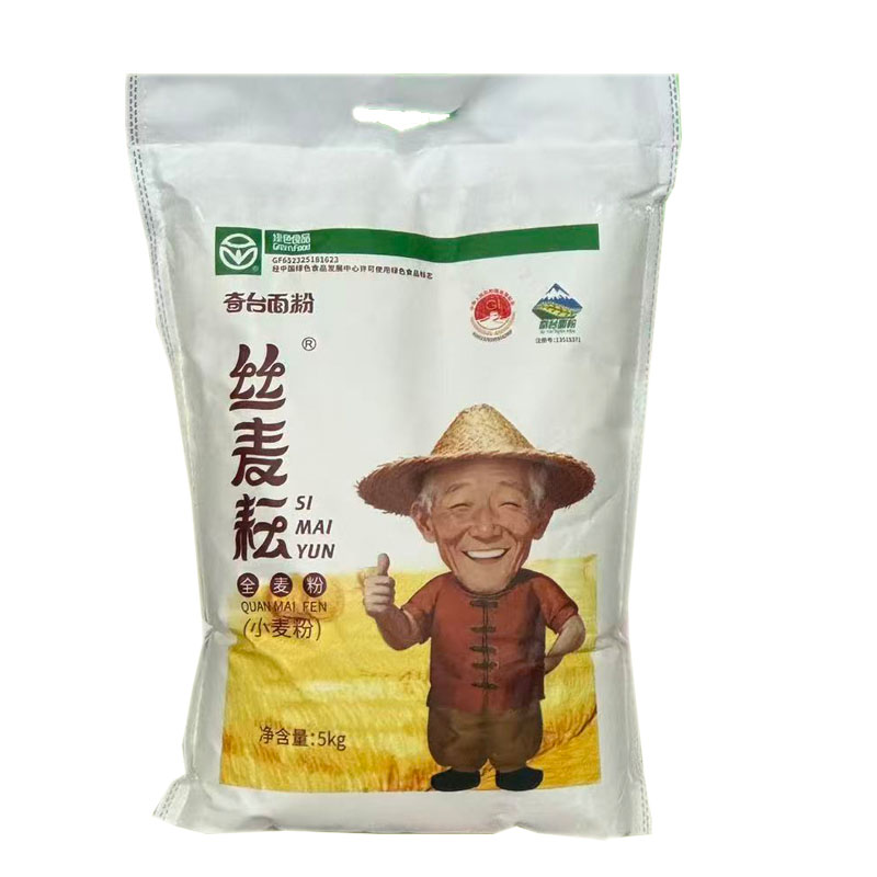 丝麦耘全麦高筋面粉新疆奇台小麦面粉/食用粉