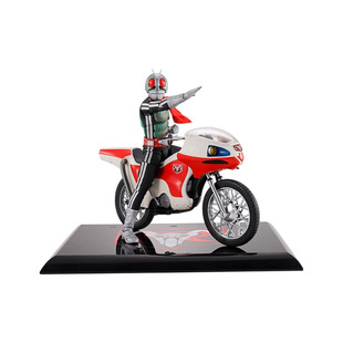 万代假面骑士新1号SHF真骨雕昭和骑士EDITION 摩托车可动手办礼物
