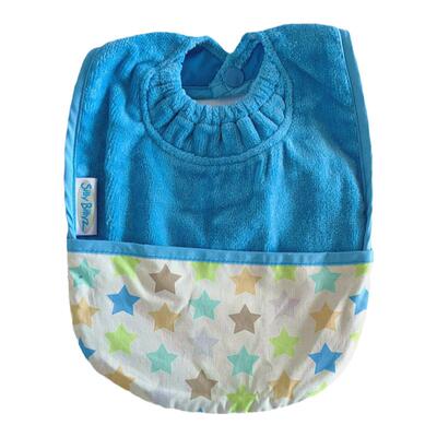 婴幼儿围兜宝宝吃饭防水围嘴纯棉